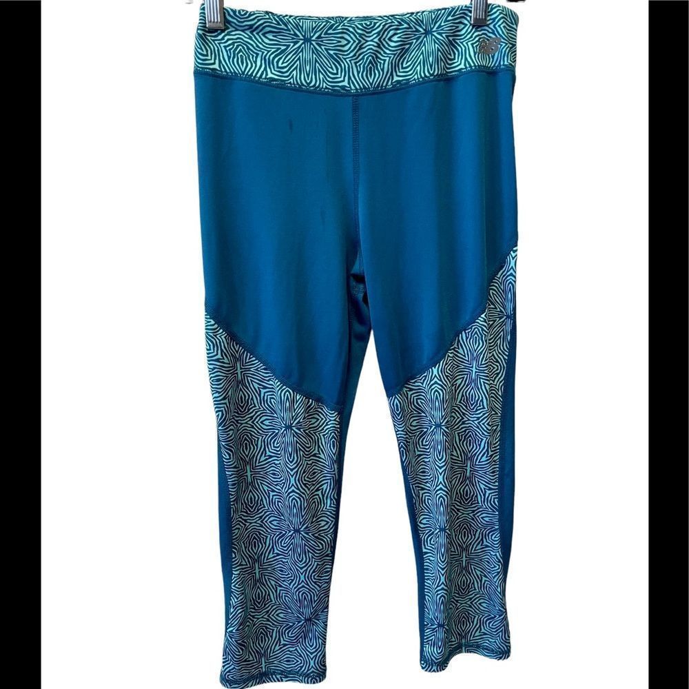 NEW balance, women’s leggings, size L 14 green